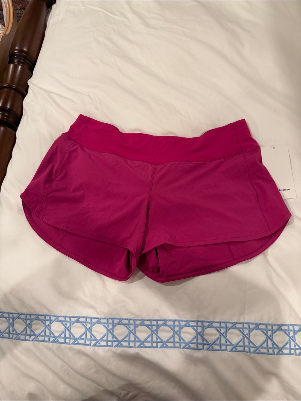 lululemon athletica Women's Magenta Speed Up MR Short 4” lined